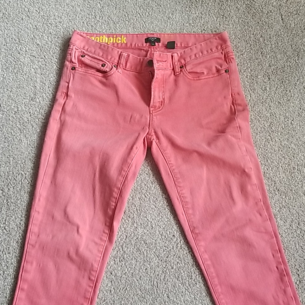 J Crew toothpick jeans